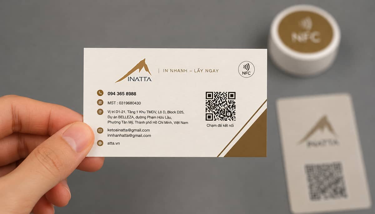 Namecard NFC thông minh: sự kết hợp giữa in ấn và công nghệ để networking hiệu quả hơn